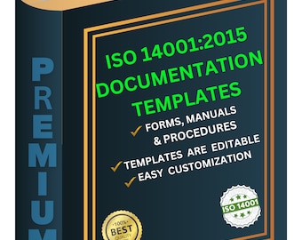 ISO 14001:2015 Dokumentvorlagen – Umweltmanagmentsystem (UMS)