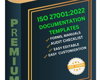 Modelli di documento ISO 27001:2022 - Standard di gestione della sicurezza delle informazioni (ISMS)