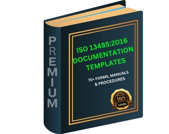 Ich stelle ein Toolkit für die ISO 13485: 2016-Dokumentation zur Verfügung