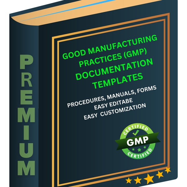 Good Manufacturing Practices (GMP) Document templates