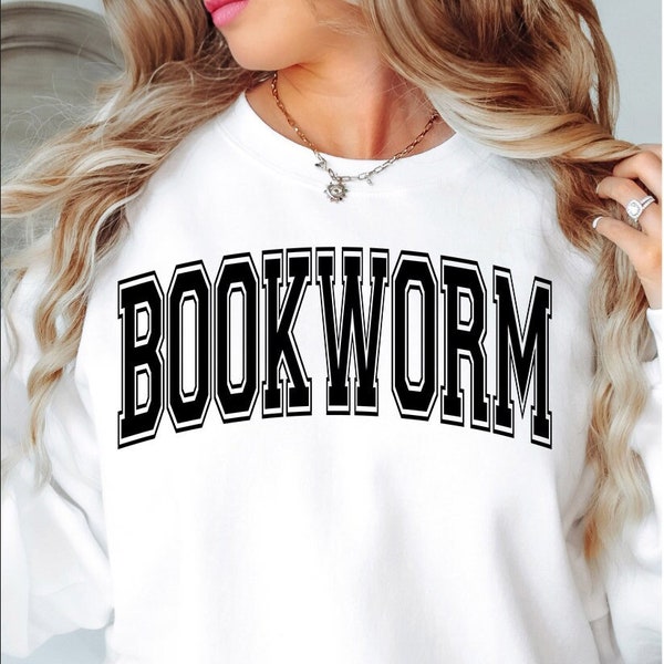 Bookworm Svg Png, Varsity Bookworm svg png, Bookish svg png, Book Svg Png, TBR Svg Png, Bookworm Shirt Design, Cut File, Sublimation