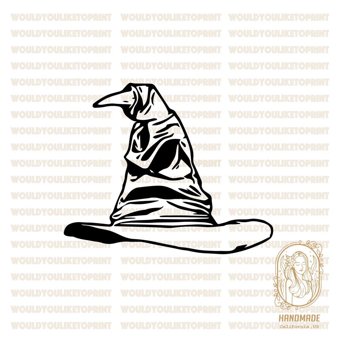 Sorting Hat Svgpngpdfaijpg - Etsy Canada