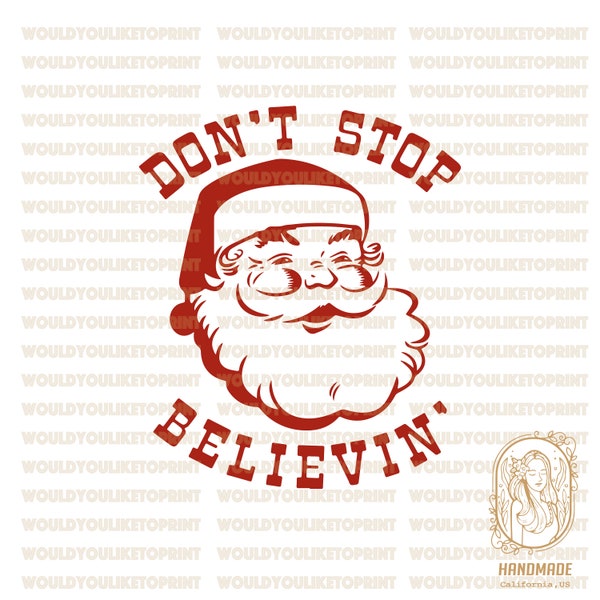 Don't Stop Believin Svg·Png·Pdf·Ai·Jpg