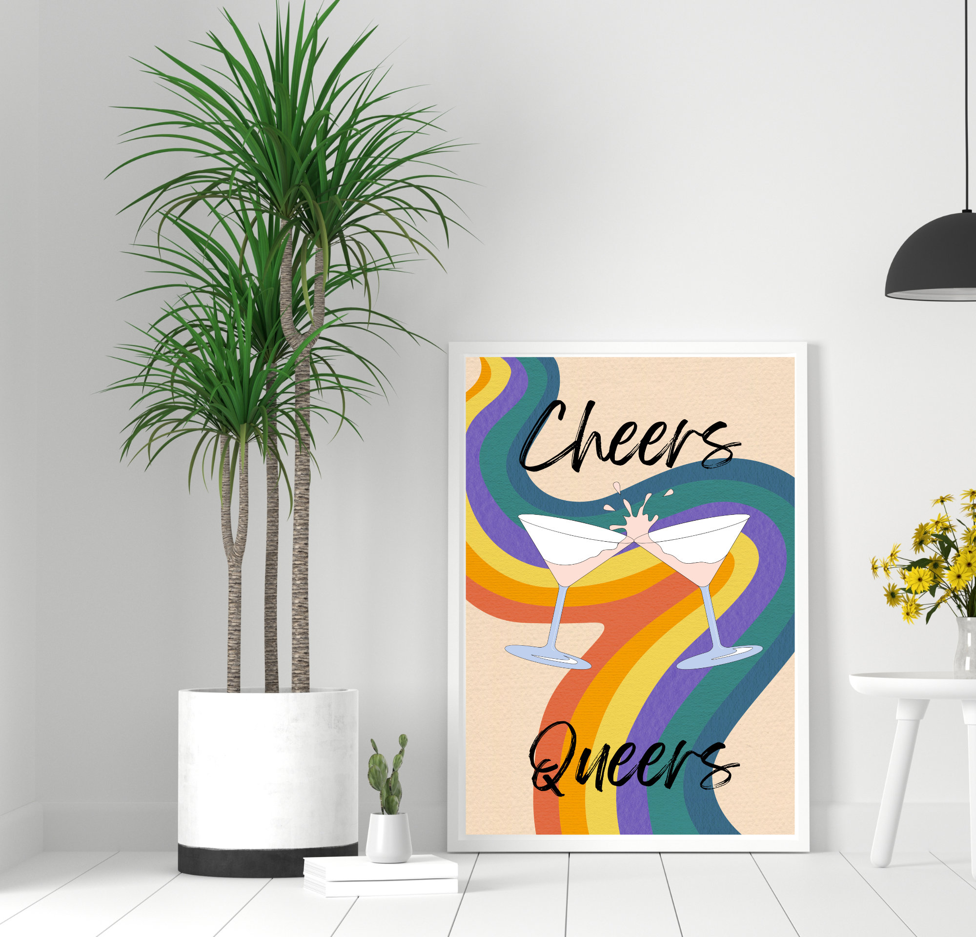 Cheers Queers Digital Download Etsy
