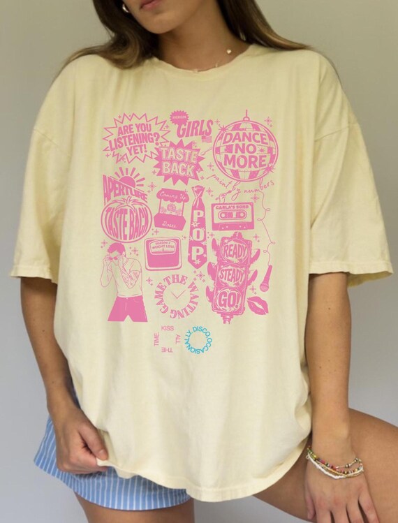 Kiss All the Time, Disco Occasionally Tracklist Comfort Colors Tee | KISSCO | Harry Fan | KISSCO Songs | Dance No More
