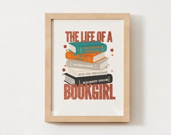 Life of a Bookgirl Digital Print | Life of a Showgirl