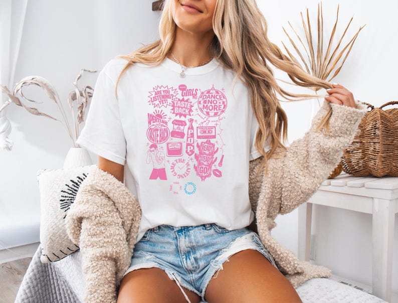 Kiss All the Time, Disco Occasionally Tracklist Comfort Colors Tee | KISSCO | Harry Fan | KISSCO Songs | Dance No More image 3