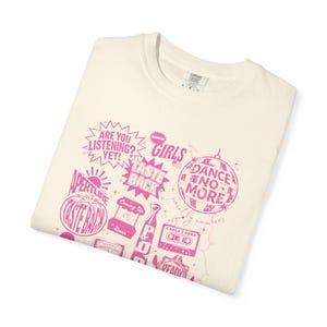 Kiss All the Time, Disco Occasionally Tracklist Comfort Colors Tee | KISSCO | Harry Fan | KISSCO Songs | Dance No More image 2