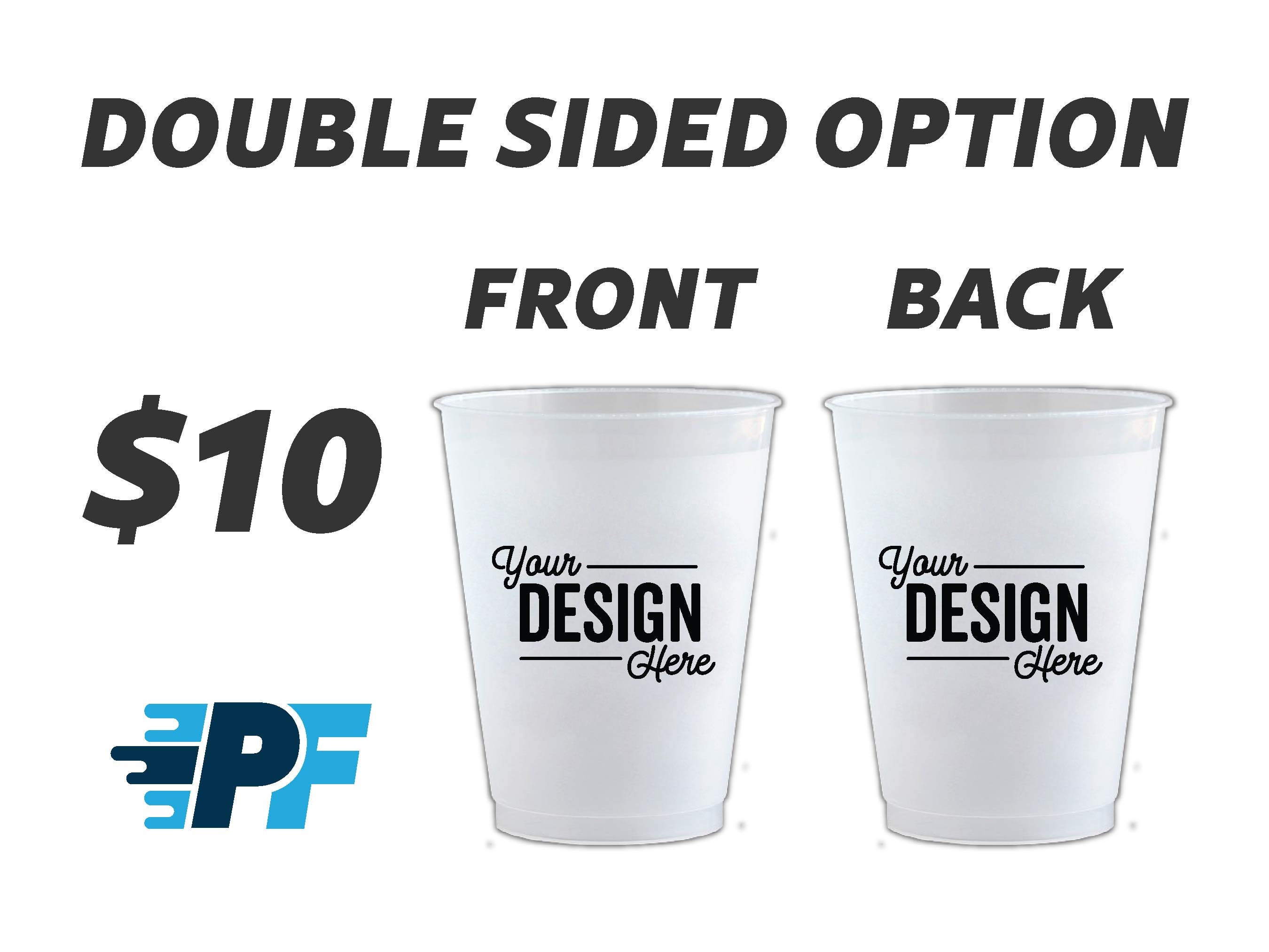 Double sided for Cups