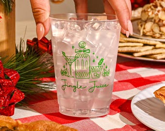 Jingle Juice Cups - 16oz Frost Set of 10