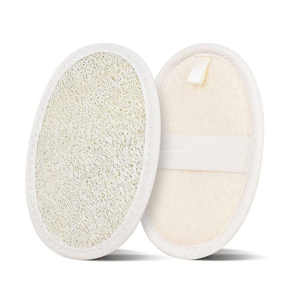 Exfoliating Loofah Sponge Face Cleanser Massager Manual Facial Cleansing pack of 2