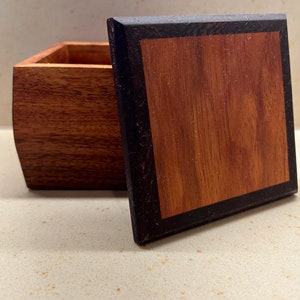 Wooden Lidded Box