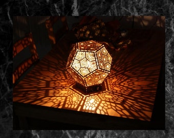 Lantern Laser Cut File, Engrave Files, dxf / cdr / dwg / Puzzle for adults / Decoration / Designs / Patterns / digital files