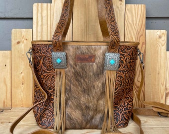 Wrangler Cowhide Crossbody! *Concealed Carry*