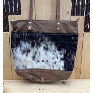 Cowhide Tote Bag!