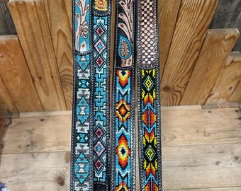 Tooled Leather Purse Straps!