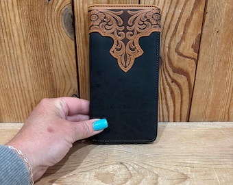 Men's Tall Rodeo Leather Wallets!
