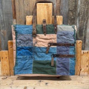 Large Patch Weekender Bag!