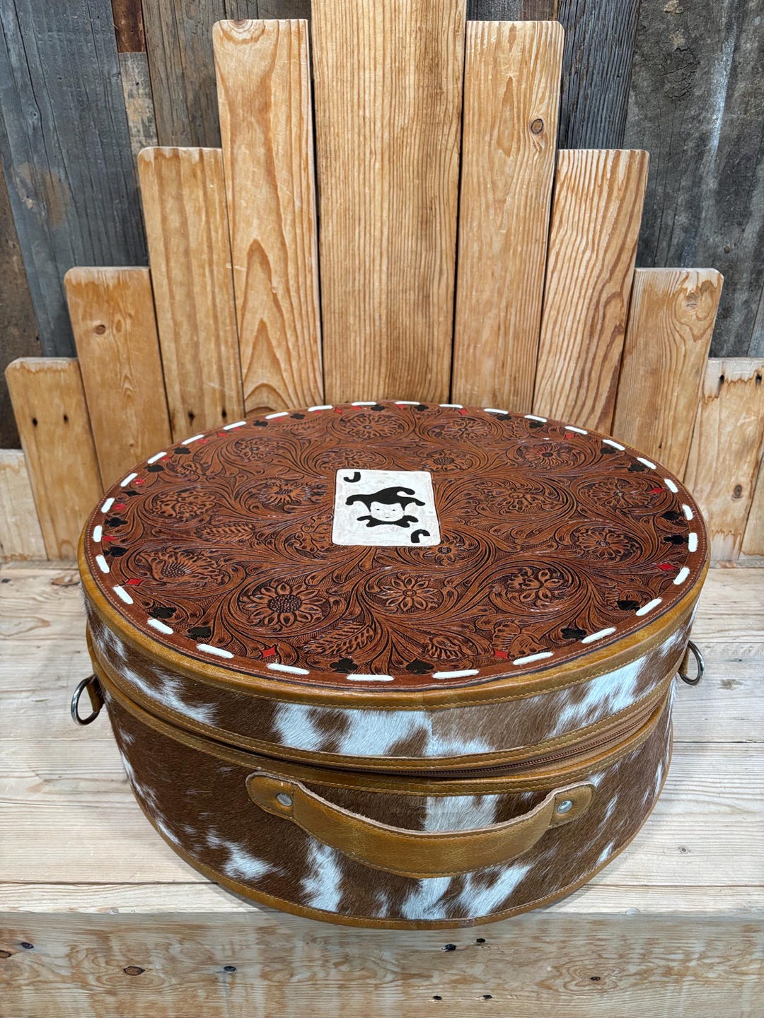 Western Tooled Hat/rope Boxes! - Etsy