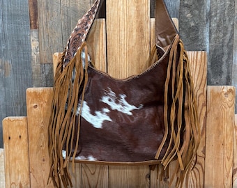 Cowhide Concealed Carry Handbag!