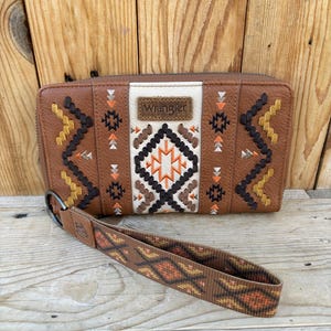 ¡Billeteras con cremallera Aztec Wrangler!