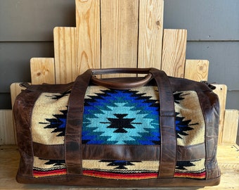Saddle Blanket Duffle Bag! *LOTS OF COLORS in stock*
