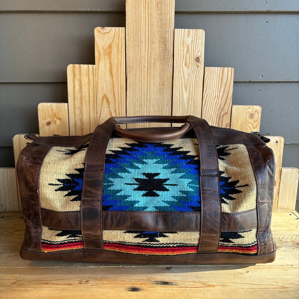 Saddle Blanket Duffle Bag! *LOTS OF COLORS in stock*