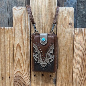 Portafogli a tracolla Western Phone!