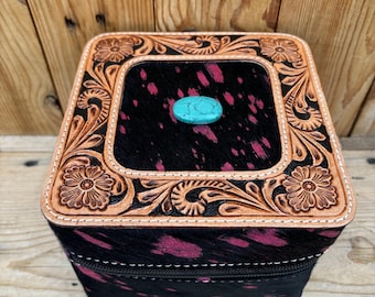 Pink Acid Cowhide Jewelry Boxes!