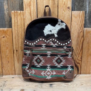Cowhide Backpack Myra - Etsy display picture 1