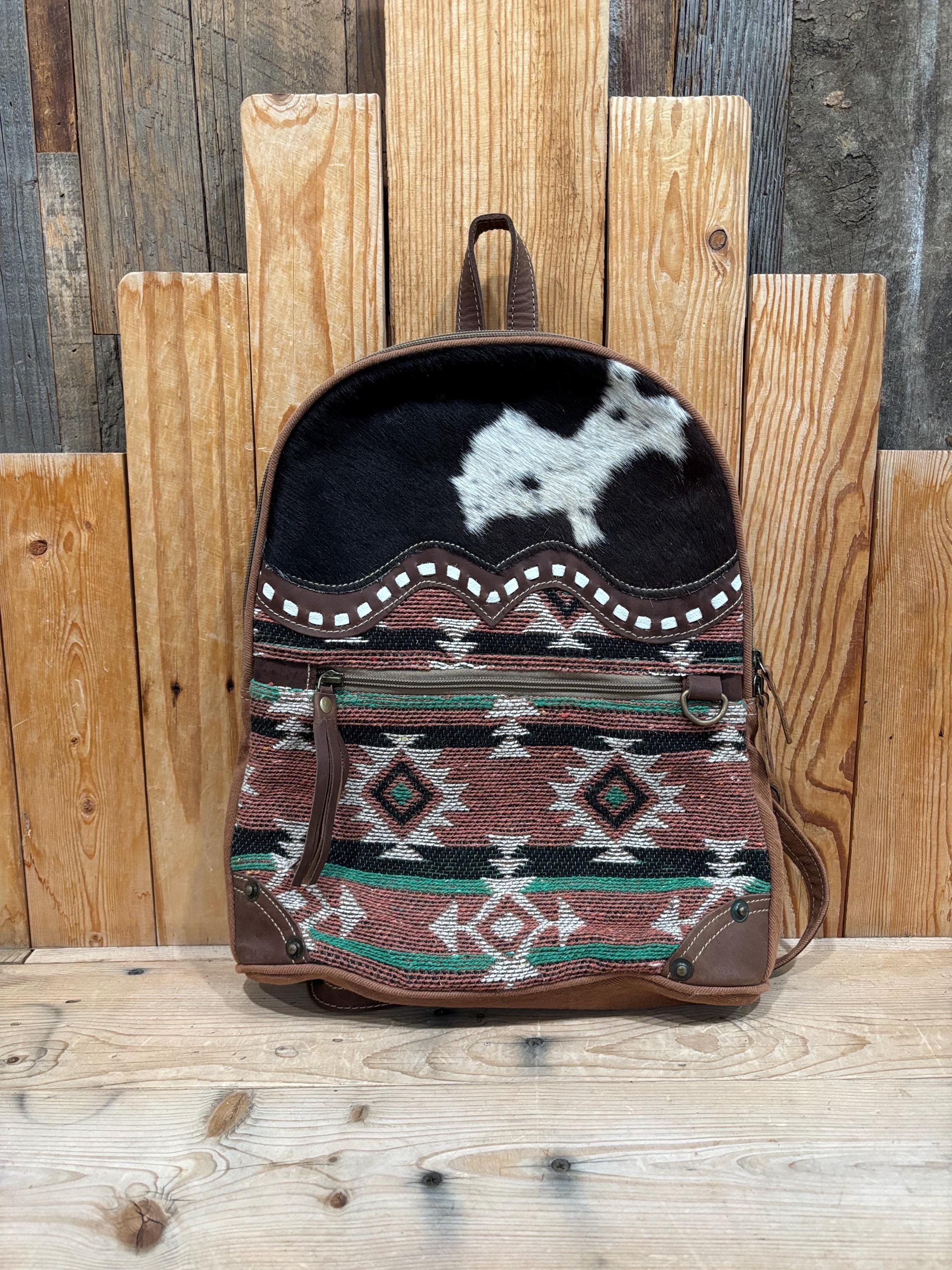 Cowhide Backpack Myra - Etsy display picture 1