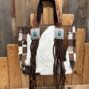 Concealed Carry Cowhide Crossbody!