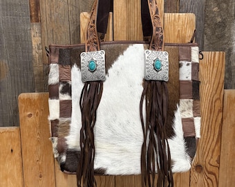 Concealed Carry Cowhide Crossbody!
