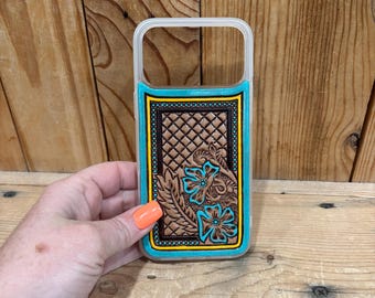 Iphone 17 PRO MAX Tooled Leather Phone Cases!