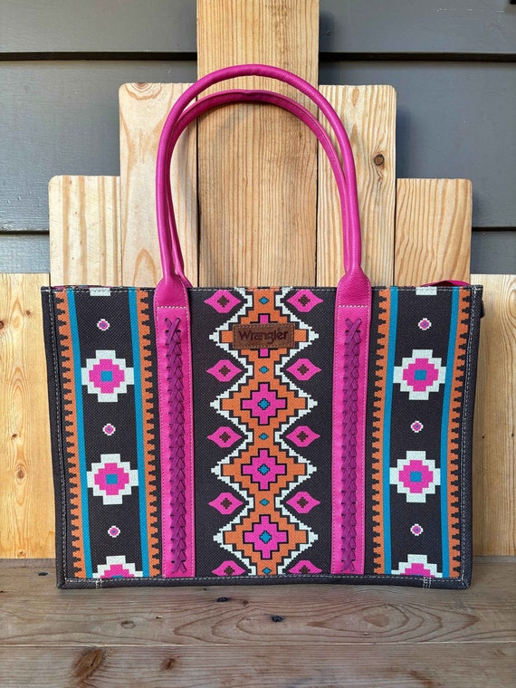 Wrangler Western Tote Bag for Women in Brown | WG54-8317AZ – Glik's