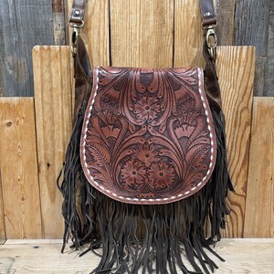 Beautiful Hand Tooled Crossbody!