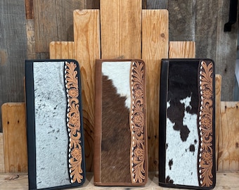 Cowhide Traveling Jewelry Cases!
