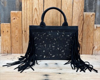 Concealed Carry Crossbody Bag with Fringe!