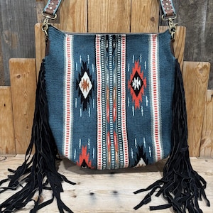 Large Saddle Blanket Crossbody Bags!