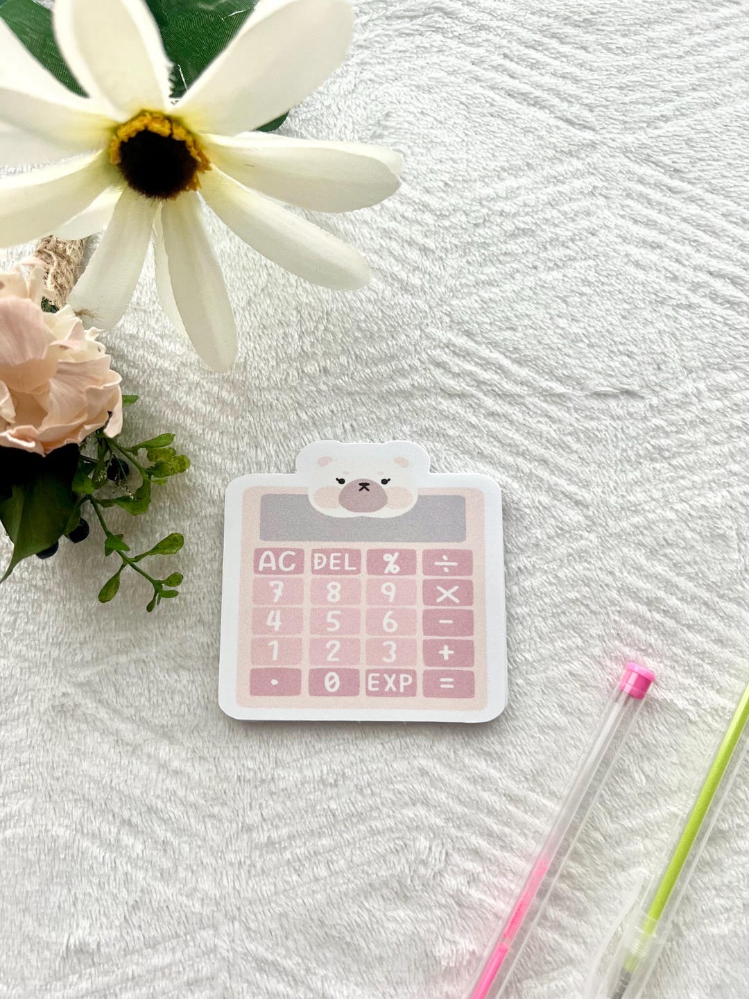 Calculator Sticky Notes, Teacher Notepad - Etsy