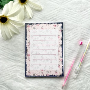 Vintage Floral Notepad, Vintage Notepads, Cute Vintage Notepads, Gifts for her, cute notepad, fun notepads, stationary, stationery, vintage