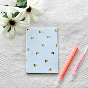 Cute Bee Notepads, Bee Notepads, Cute Bee  Notepad, Gifts for her, cute notepad, fun notepads, stationary, stationery, Bee