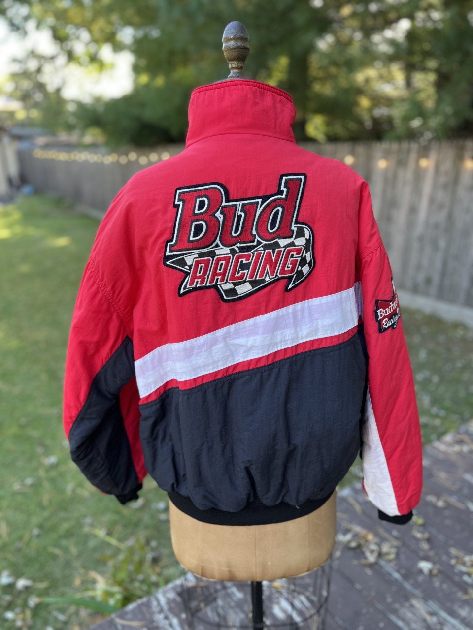 Bud racing jacket sale
