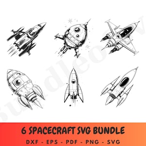 Spacecraft SVG, Space Shuttle SVG, Rocket Svg, Rocket Ship svg, Rocket Silhouette, Rocket clipart, Rocket Vector, Cut files, Silhouette
