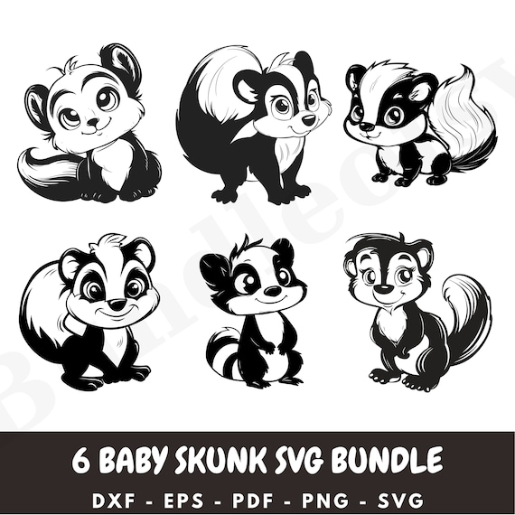 【希少】CAT COPY Baby skunk pullover Baby Skunk Svg Bundle, Skunk Svg Bundle, Cute Skunk Svg