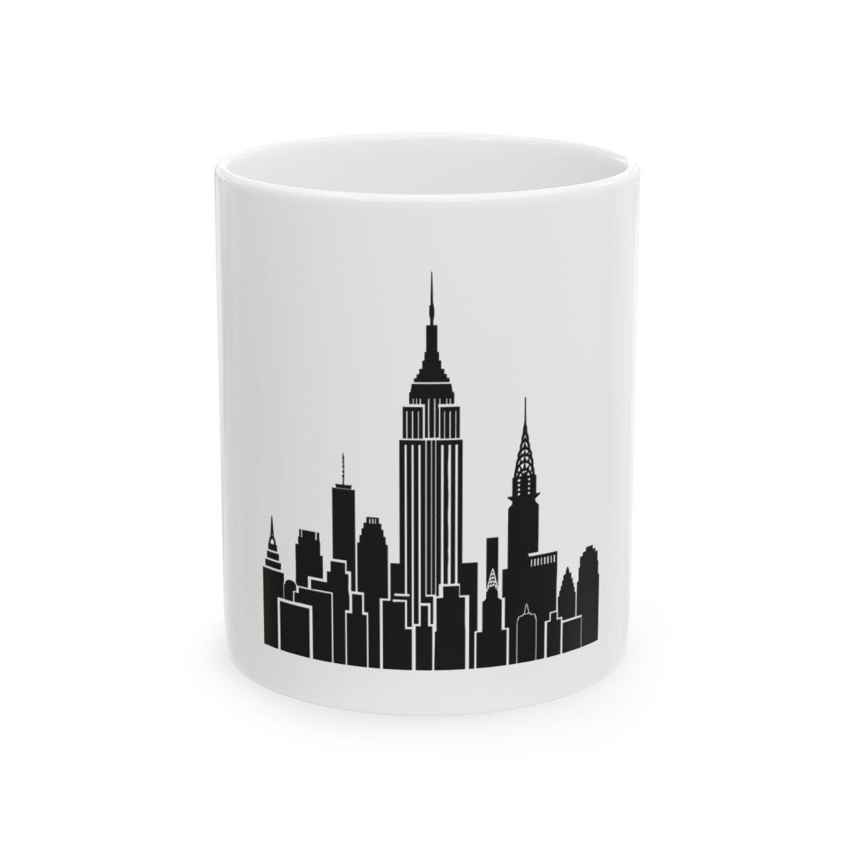 New York Silhouette SVG – Iconic Skyline Cut Files for Cricut - NYC ...