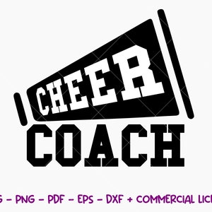 Cheer Coach Svg ,Cheer Coach Shirt Svg , Cheer Svg , Coach Svg