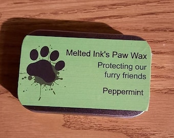 Paw Wax: Natural Beeswax, Shea Butter, Calendula, 2oz