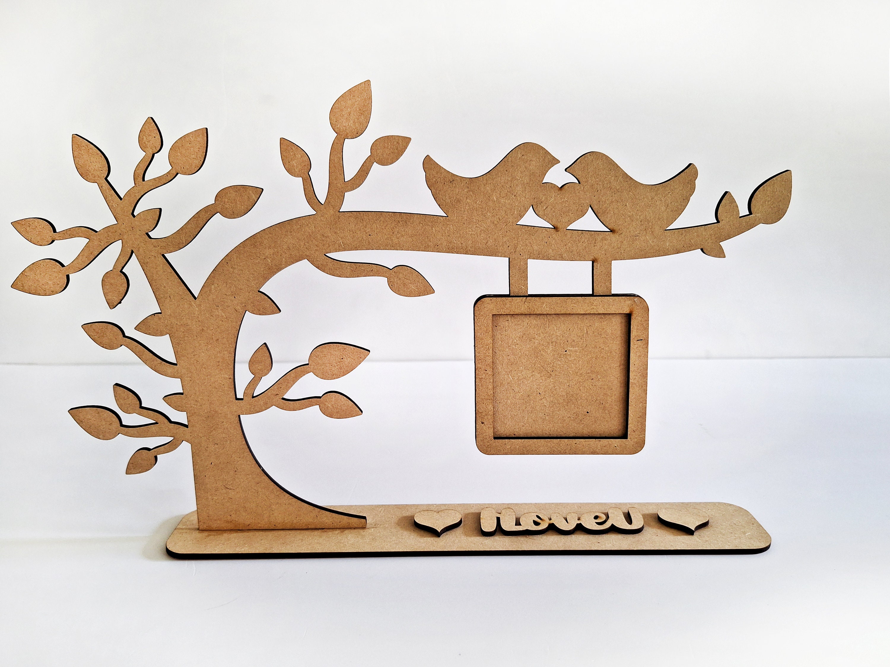 Creative 2 in 1 Photo Frame - Vector File for Laser Cutting (cdr, Dxf ...