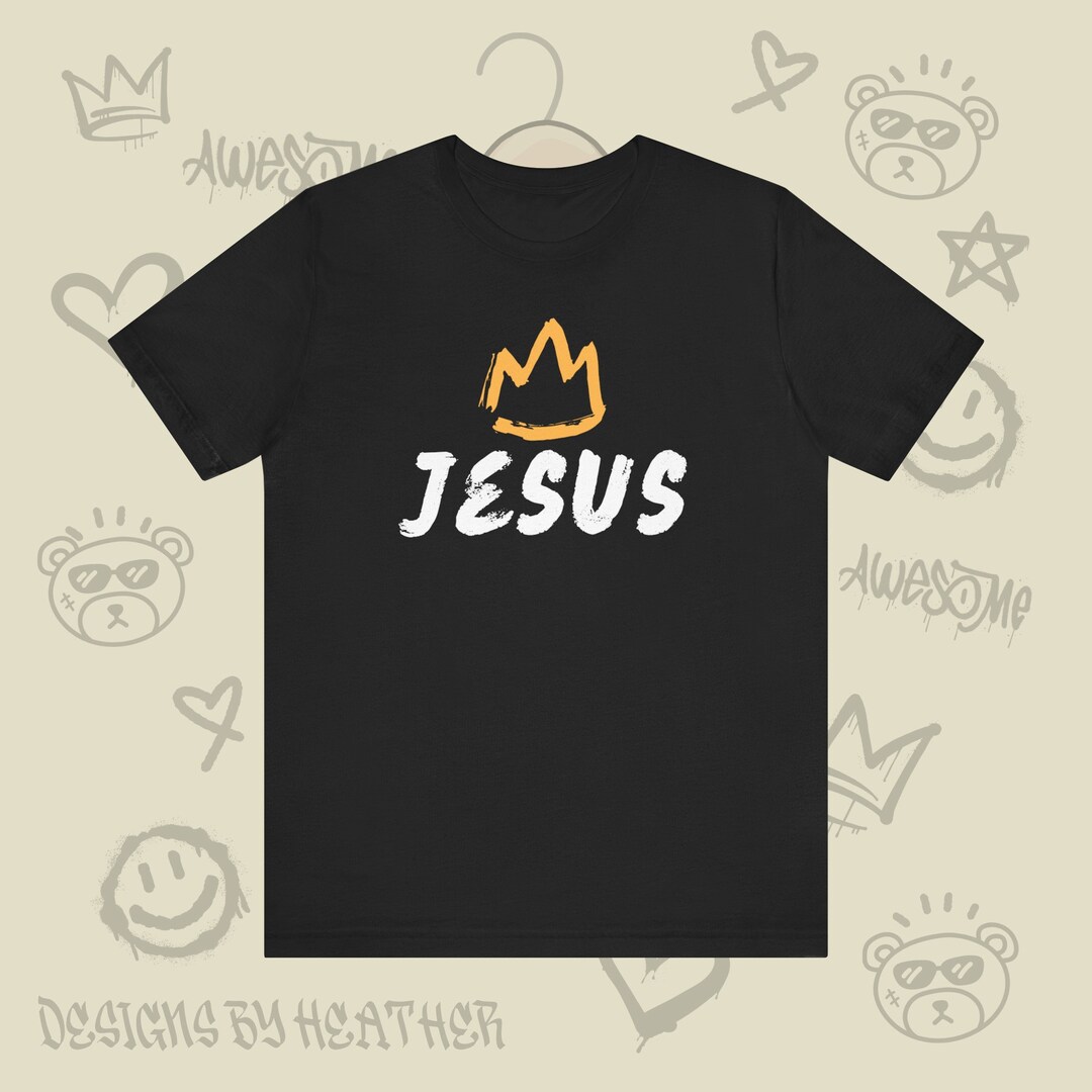 Jesus Shirt, Christian Tee, Inspirational Gift, Unisex Jersey Short ...